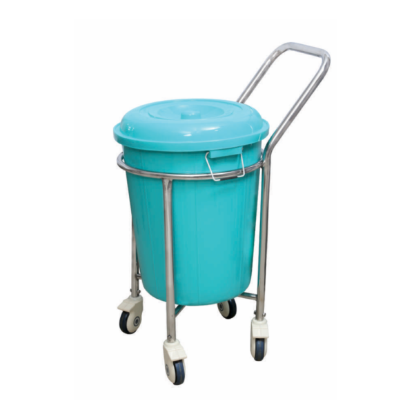 SOILED LINEN TROLLEY (PLASTIC BUCKET)