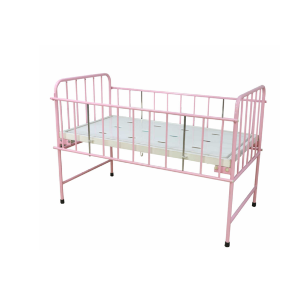 PEDIATRIC BED (With side railings)